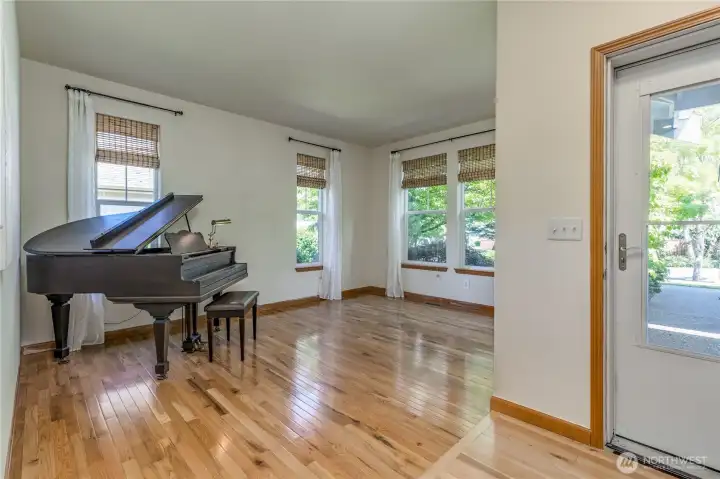Formal living room just off the entry