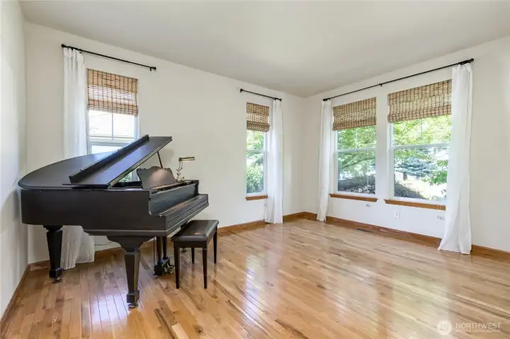 Flooded with natural light