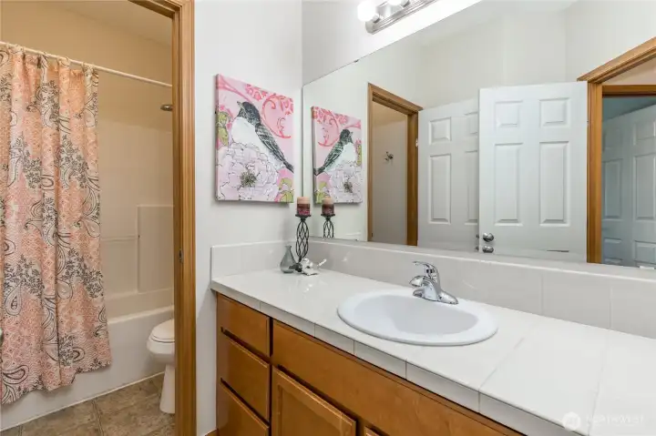 Full hall bathroom