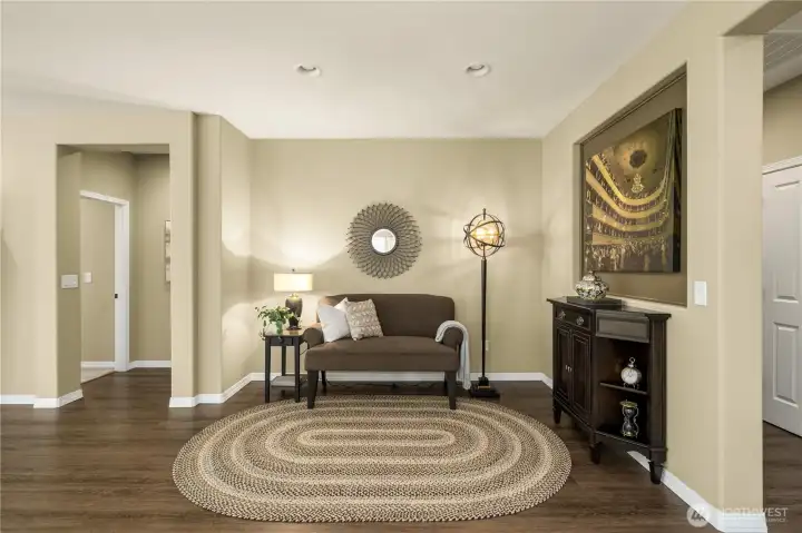 This lovely flex space can be used however best suits your needs!