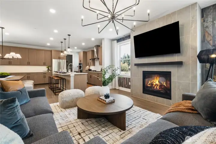 Great Room. For marketing purposes ONLY. Colors and Features may vary. MODEL PICTURES Great Room. For marketing purposes ONLY. Colors and Features may vary. MODEL PICTURES