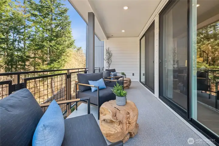 Deck off main living area. For marketing purposes ONLY. Colors and Features may vary. MODEL PICTURES Deck off main living area. For marketing purposes ONLY. Colors and Features may vary. MODEL PICTURES