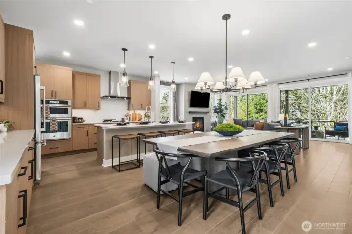 Dining and kitchen. For marketing purposes ONLY. Colors and Features may vary. MODEL PICTURES Dining and kitchen. For marketing purposes ONLY. Colors and Features may vary. MODEL PICTURES