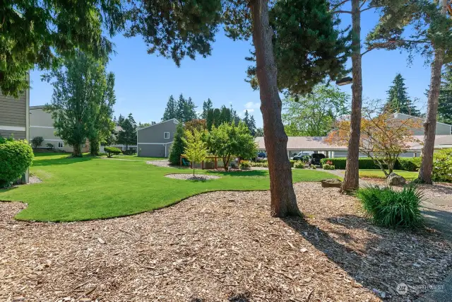 An abundance of green space in this community!