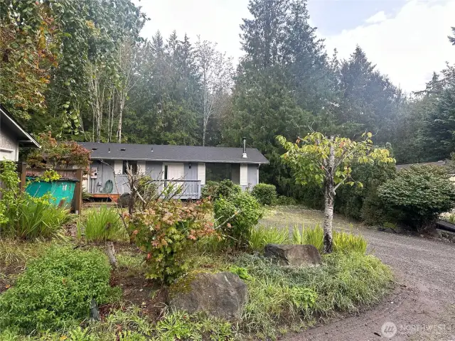 2 bedroom home outside private gate