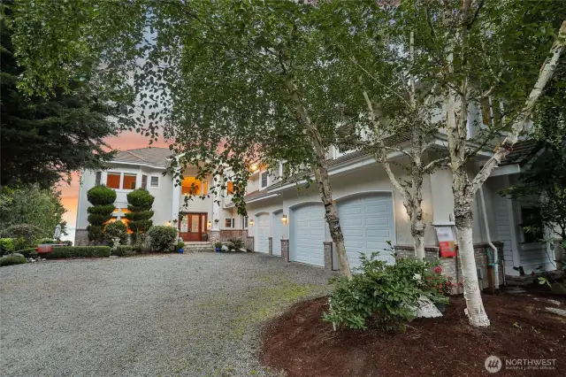 Front of home from driveway