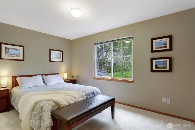 Bedroom 2, upstairs.