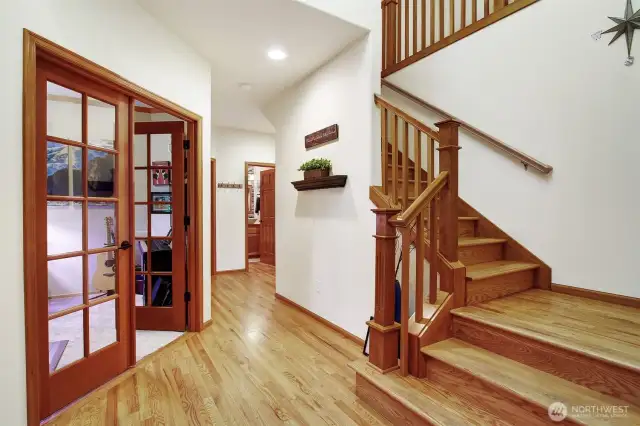 Den/office off the entry way.