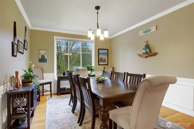 Dining room off the kitchen