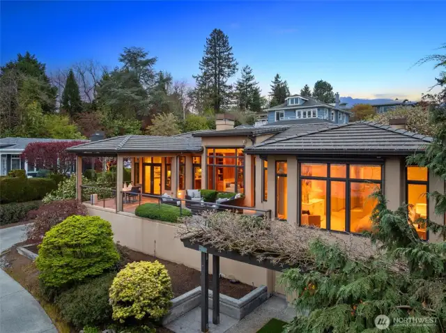 Stunning Tutmarc-designed custom home nestled in the heart of Kirkland, blending timeless design with luxurious living.