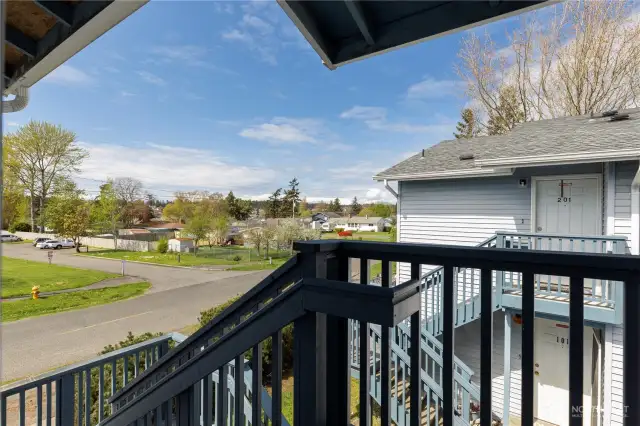 View from front door