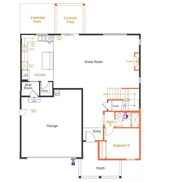 Electrical diagram w/ Garage pad