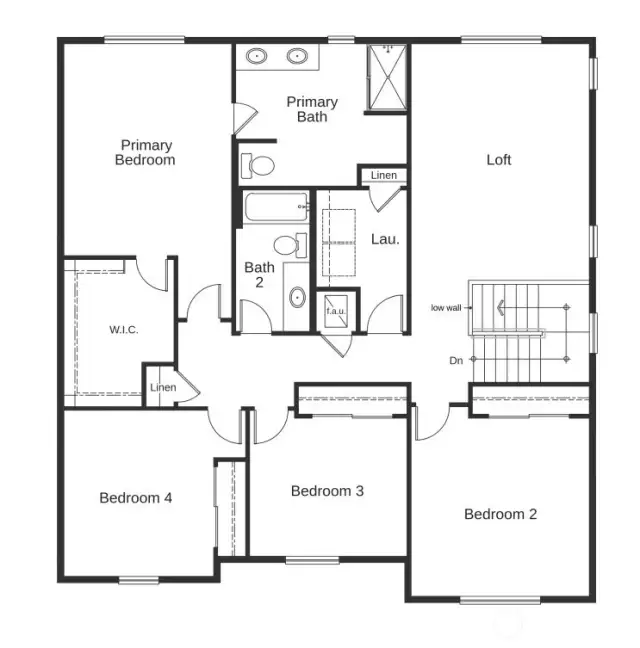 @nd floor with Large Loft