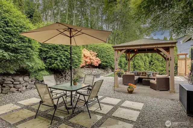 Private backyard oasis is an absolute dream!