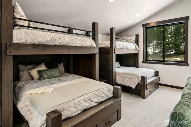 Bedroom 4 is a perfect bunkhouse!