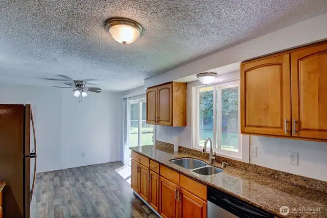 Dining room off of kitchen (Unit A)
