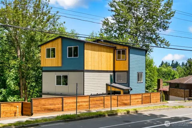 New construction on Halls Lake in Lynnwood.