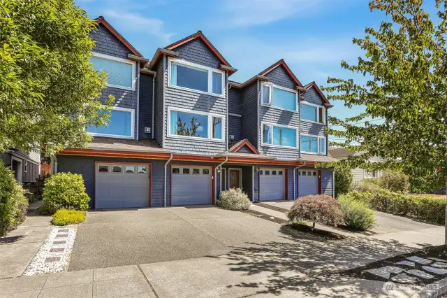Welcome home! An oversize one-car garage + parking pad make it easy to come home.