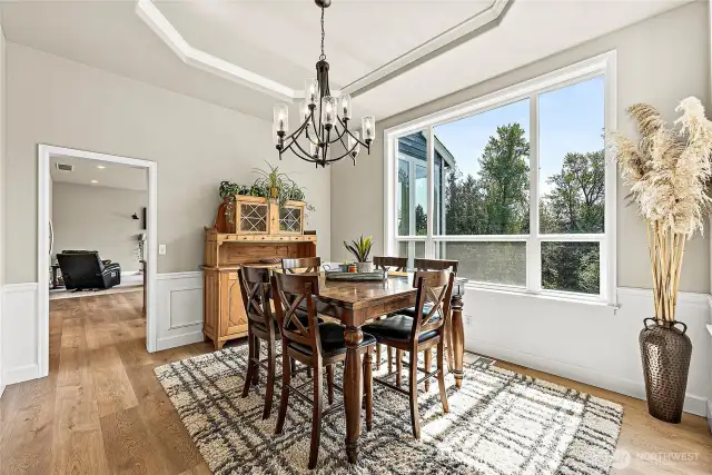 Dining room, just off of the kitchen