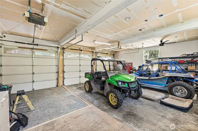 3-car garage