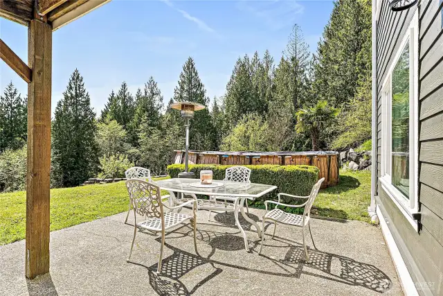 Walk-out basement to a patio