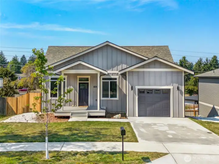 Modern living meets North End charm—brand new one-level home with a basement and private yard, ideally located near Pt. Defiance Park and Westgate shopping.