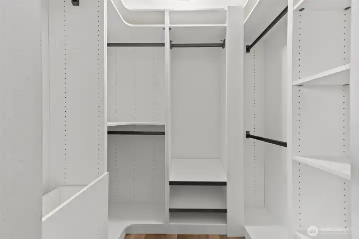 custom made full closet