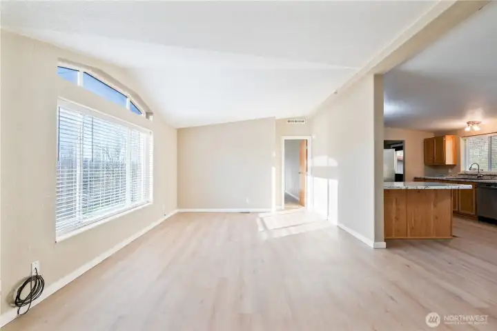 Great Room w/LVP Flooring