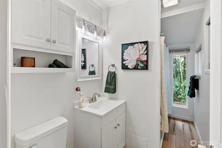 Bathroom on the main floor