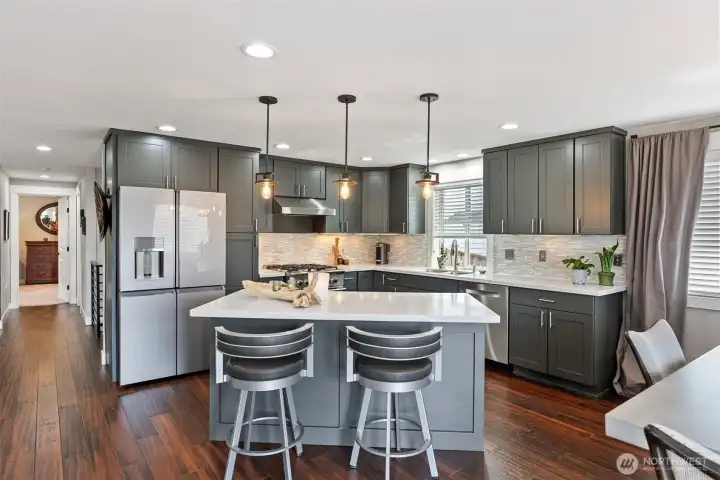 Recently updated kitchen making meal prep open easy Recently updated kitchen making meal prep open easy