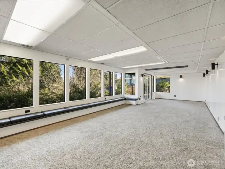 Downstairs family room