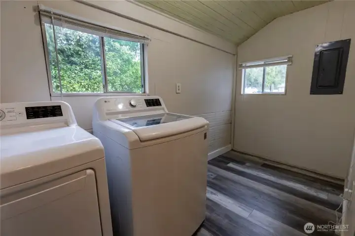 Spacious Laundry Room