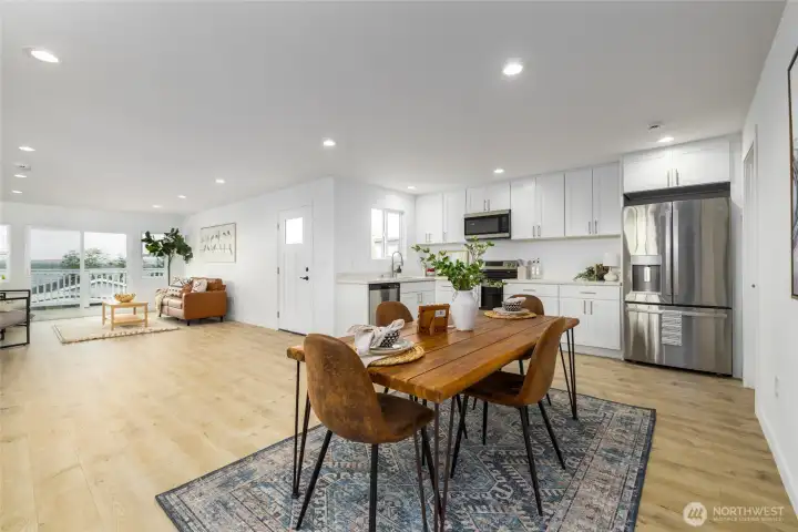 Spacious open design