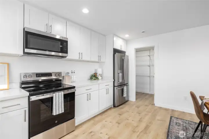 Beautiful quartz countertops