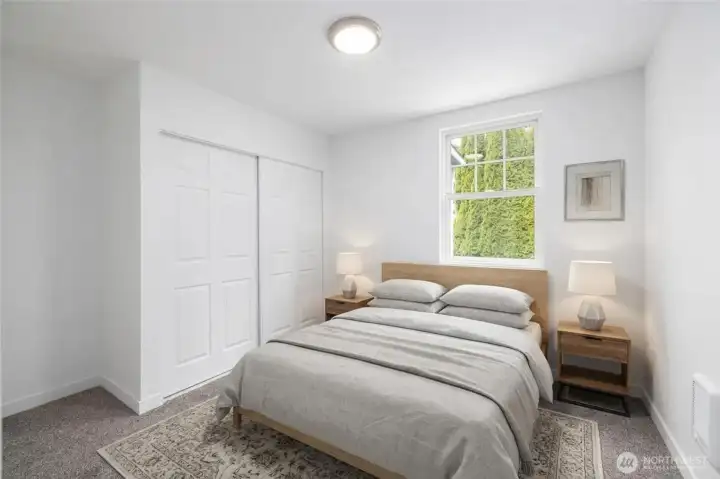 Guest Bedroom - Virtually Staged