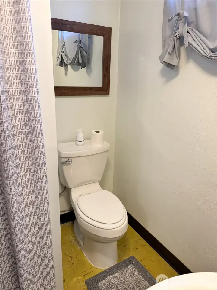 Additional bathroom with convenient layout
