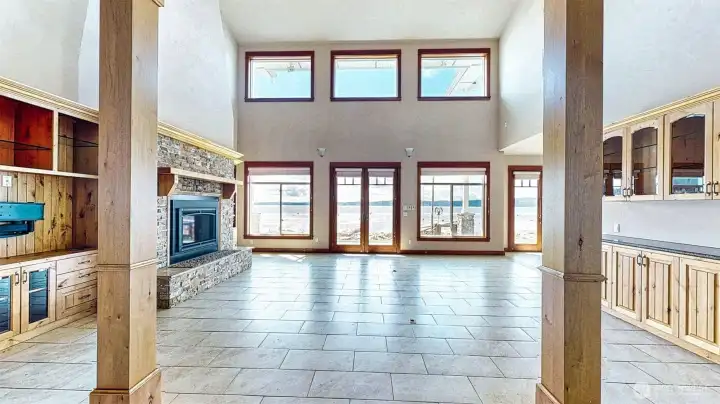 Walk into an extensive view.