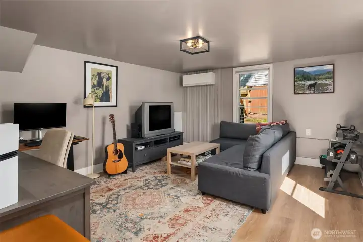 Large bedroom on lower level