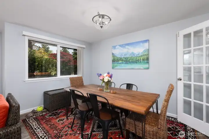 Dining Room view.