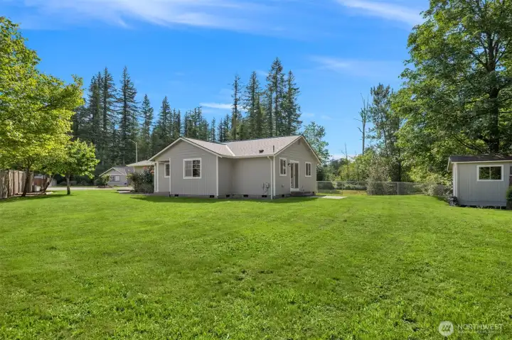 Large Yard!