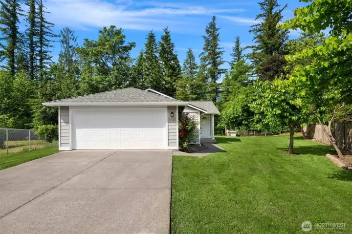 Two Car Garage.