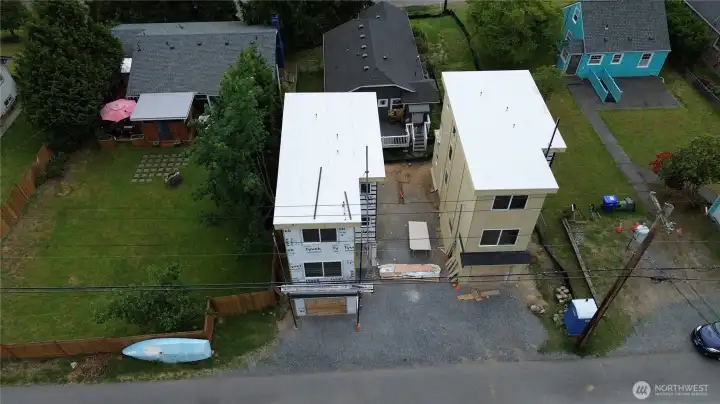 Aerial from West