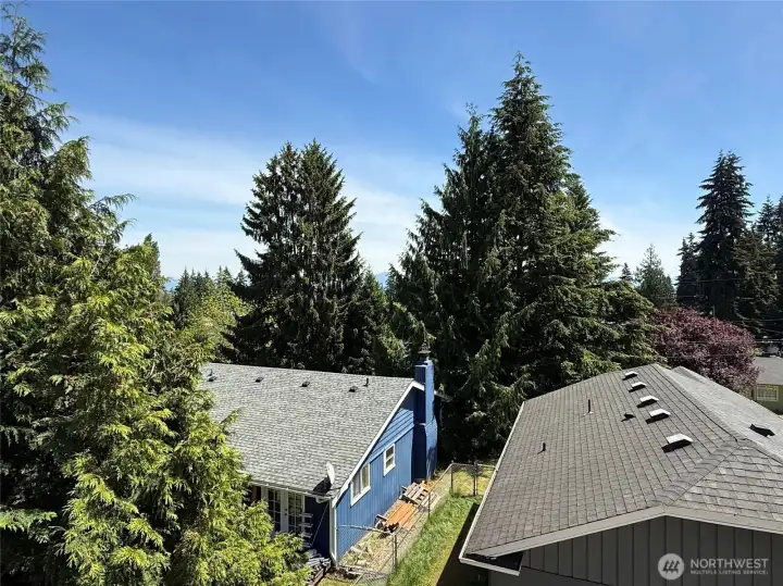 View from deck off primary bedroom