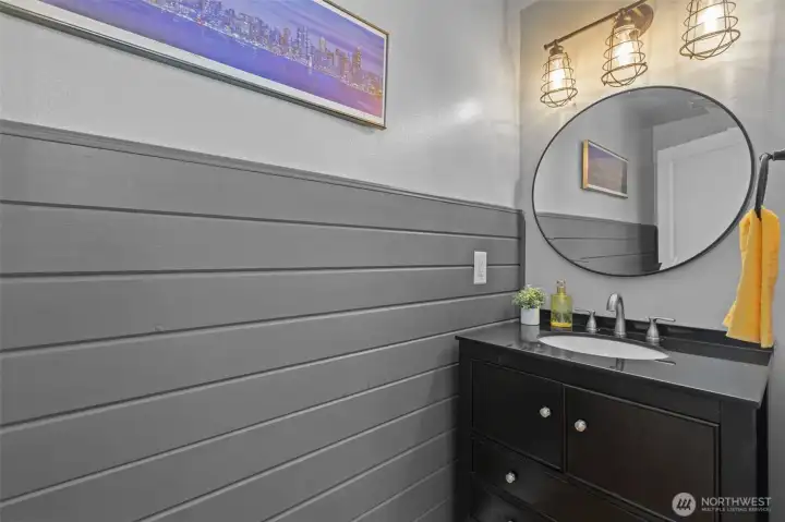 1/2 bath on main level