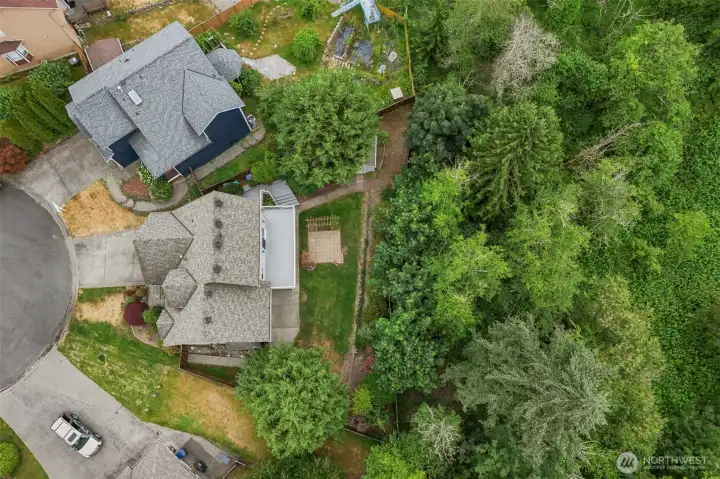 Enjoy easy access to nearby trails and a community park just steps away.