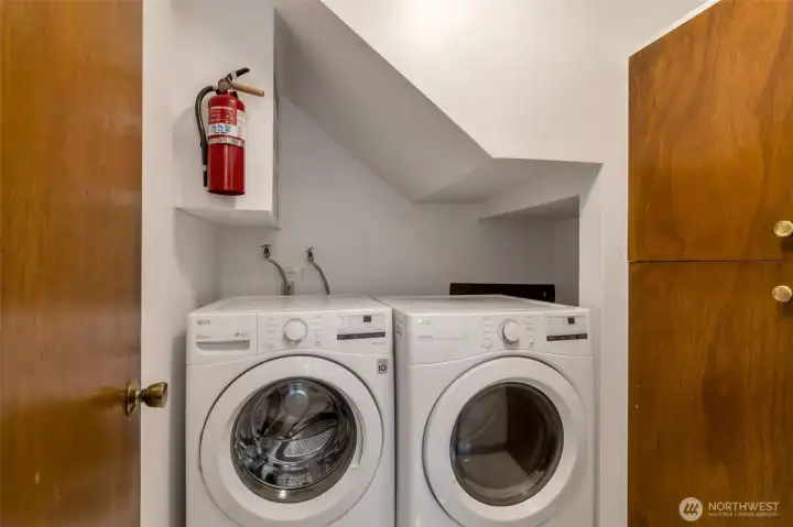 Laundry room on main floor