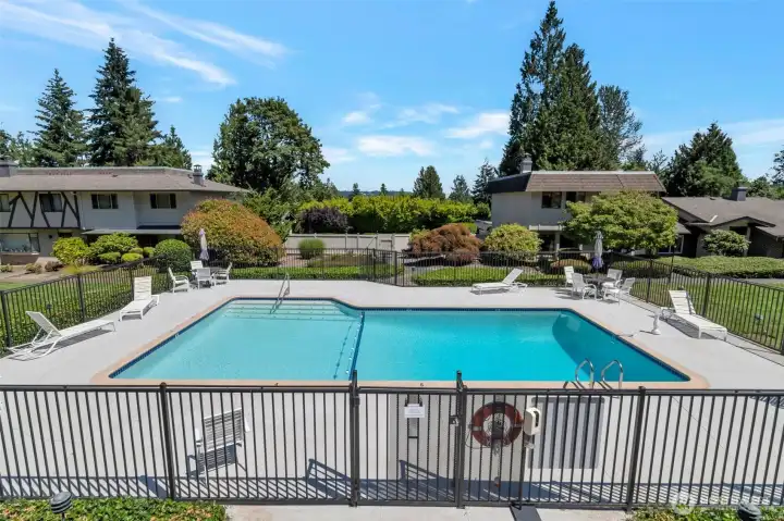 Outdoor swimming pool