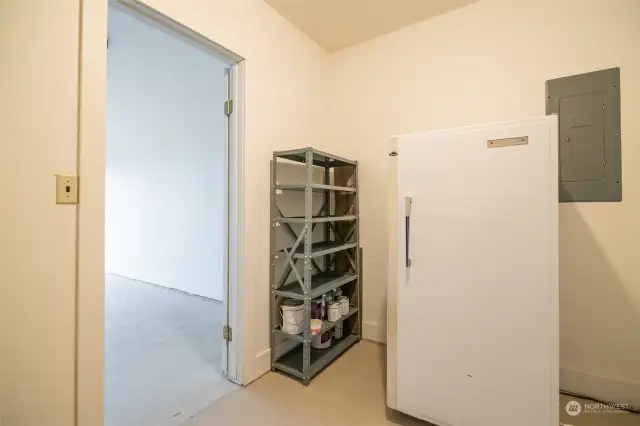 Pump room and storage