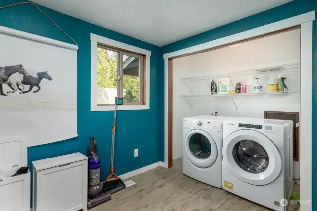 Laundry Room off kitchen