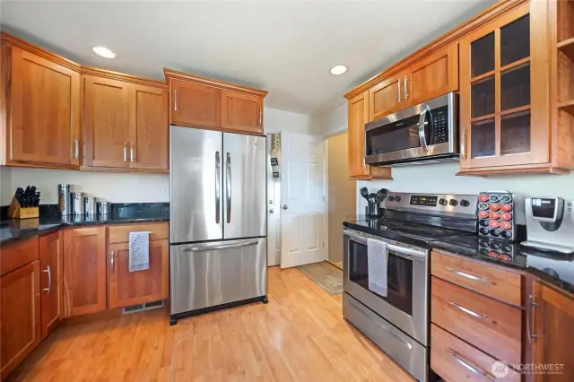 Stainless steel appliances